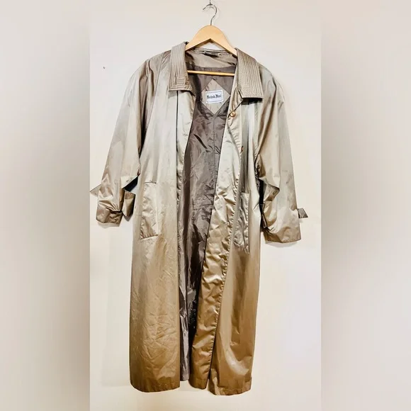 British Mist Jackets Coats Vintage British Mist Trench Coat
